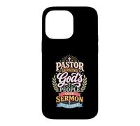 Pastor Serving God's Flock One Sermon At A Time Case for iPhone 14 Pro Max