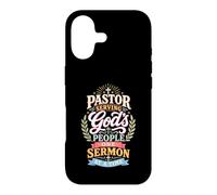 Pastor Serving God's Flock One Sermon At A Time Case for iPhone 17