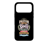 Pastor Serving God's Flock One Sermon At A Time Case for iPhone 17 Pro Max