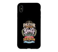 Pastor Serving God's Flock One Sermon At A Time Case for iPhone XS Max