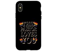 Pastor Supports Gay Pride Parade Ally Minister LGBTQIA Case for iPhone X/XS