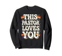 Pastor Supports Gay Pride Parade Ally Minister LGBTQIA Sweatshirt