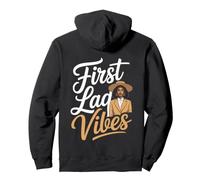 Pastor Wife Appreciation First Lady Afro Pastor Wife Pullover Hoodie