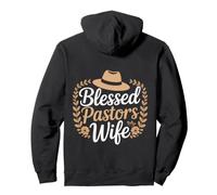 Pastor Wife Appreciation First Lady Afro Pastor Wife Pullover Hoodie