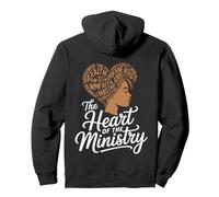Pastor Wife Appreciation First Lady Afro Pastor Wife Pullover Hoodie