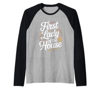 Pastor Wife Appreciation First Lady Afro Pastor Wife Raglan Baseball Tee