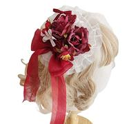 Pastoral Bowknot Flower Shapes Hair Clips Dailywear Costume Hair Accessories For Women At Party Non Slip Hairpins