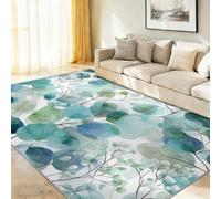 Pastoral Dreamy Living Room Area Rug 40 x 60 cm White Carpet