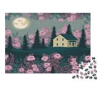Pastoral Illustrations Puzzle 1000pcs (75x50cm) Erwachsene Puzzle,Home Decor