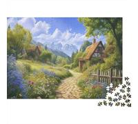 Pastoral Scene Year in Pictures 1000 Piece with Matte Finish Jig Saws As Difficult Puzzles for Tabletop Games And Digital Detox Gifts 52x38cm/1000pcs
