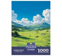 Pastoral Scenery Jigsaw Puzzles Puzzle for Adults Kids. 1000 Piece Interesting Great Gifts Challenge Toy Educational Games Home Decoration for Educational Games Gifts 38x26cm/1000pcs
