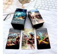 Pastoral Tales Tarot Cards, 78-Piece Deck with English Guide, Double-sided Film Scratch-Proof