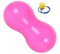 Pastoralist Anti Burst Exercise Ball, Peanut Ball, Anti Burst Thicken Pvc Peanut Exercise, 35.4x17.7 Balance with a Air Pump, Portable for Kids Pregnancy Yoga, Home & Gym, Style 2