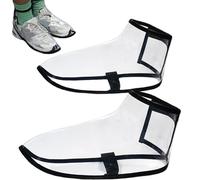 Pastoralist Barber Shoe Covers, 1 Pair Adjustable Waterproof Shoe Covers, Dustproof Oil-Proof Shoes Protector Cover, Folding Clear Shoe Covers, Massage Stores, Barber Shoe Covers