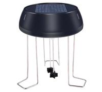 Pastoralist Solar Water Wigglers, Round Shaped Water Wigglers for Bird Bath, 5V 0.5W Solar Powered Bird Bath Fountain Agitator for Garden, Patio, Garden Decor, Powered Fountain