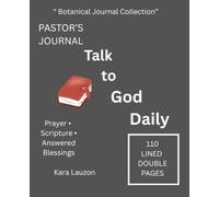 Pastor's Journal: Lined Notebook for Notes, Pastoral Reflections, Prayer, and Spiritual Leadership