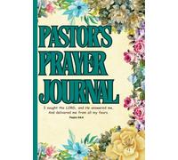 Pastor's Prayer Journal with Scripture References and Prompts. Prayer Points Planner Notebook. Pastors Gift Idea.