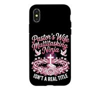 Pastors Wife Multitasking Ninja Isn't A Title Case for iPhone X/XS