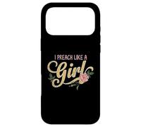 Pastors wife o christian o religious or I Preach Like a Girl Case for iPhone 17 Pro Max