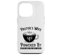 Pastor's Wife Powered by Coffee and The Holy Spirit Case for iPhone 13 Pro