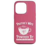 Pastor's Wife Powered by Coffee and The Holy Spirit Case for iPhone 13 Pro