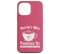Pastor's Wife Powered by Coffee and The Holy Spirit Case for iPhone 13 Pro Max
