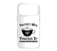 Pastor's Wife Powered by Coffee and The Holy Spirit Case for iPhone 17 Pro Max