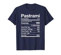 Pastrami Nutrition Facts Jewish Kosher Food Passover T-Shirt