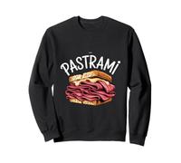 Pastrami Rye Bread Cheese Melt Sandwich Sweatshirt