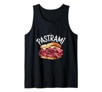 Pastrami Rye Bread Cheese Melt Sandwich Tank Top