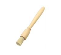 Pastry Brush Wooden Handle Natural Bristles 18cm Butter Glazing Basting BBQ Baking Oil Brush for Paratha Bread Cakes Pies Roasting Egg Wash Dough Grilling Cooking Kitchen Baking Tool Accessory (1)