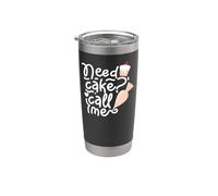 Pastry Chef Baker Cupcake Need Cake Call Me Stainless Steel Insulated Tumbler