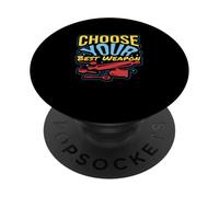 Pastry Chef Choose Your Best Weapon Cake Baker PopSockets Adhesive PopGrip