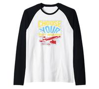 Pastry Chef Choose Your Best Weapon Cake Baker Raglan Baseball Tee