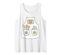 Pastry Chef Funny Baker Baking Patisserie Apron Costume Tank Top