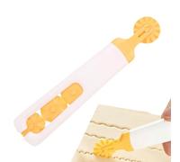Pastry Cutting Wheel, 4-in-1 Ravioli Rolling Crimper Dough Cutter, Kitchen Pastry Divider Wheel Tool, Pasta Bread Cookies Noodles Cutter, Stainless Steel Pastry Tool, Adjustable Dough Cutter