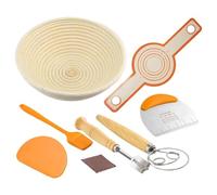 Pastry Kit, Making Kit for Beginners, Proofing Basket Set, Home Baking Supplies for Professional Beginners, Dough Fermentation Basket