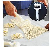 Pastry Lattice Roller Cutter Wheel Plastic Cookie Pie Spaetzle Makers Noodles Cut Bakery Tool Non-slip Handle Kitchen Gadgets