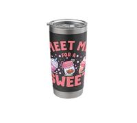 Pastry Lover Meet Me for A Sweet Cute Baking Stainless Steel Insulated Tumbler
