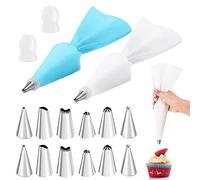 Pastry Nozzles, YHZMY Silicone Piping Bags, Grass Piping Bag, Pastry Nozzles, Reusable DIY Kits for Cake Decoration