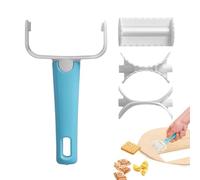 Pastry Roller Cutter,Portable Pasta Cutting Tool - Rolling Cutter for Dough | for Home Hotel Restaurant Apartment Rental Bakeries Cafe Ravioli Bread