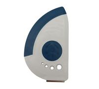 Pastry Scraper & Cutter - Multi-Purpose Kitchen Tool for Baking, Chocolate, Butter, Pies & Cheese (Gray)- Blue