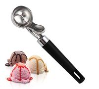 Pastry Spoon - Ice Cream Scoop 21 x 4.8cm with Non-stick Design, Stainless Steel Ball, Easy-Grip Ergonomic Handle for Perfect Portioning | Cuisines Boulanger