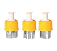 Pastry Stamp Mold - 2.5x2.5x6cm Metal Finish, Vegetable Fruit Cutter, Small Baking Tool | DIY Dessert Decorating Supplies, Kitchen Plating Accessory, for Homemade Snack Crafting Fun Treats