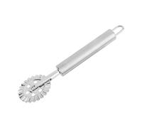 Pastry Wheel Cutter, Stainless Steel Fluted Pasta Crimping Wheel Dough Crimper Cutter Roller Ravioli Maker Tool for Pizza Noodle Cracker