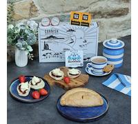 Pasty Cream Tea Hamper Fresh Scones, Cornish Pasty, Tea, Jam, Cornish Biscuts & Roddas Clotted Cream, Elegant Packaging Gift