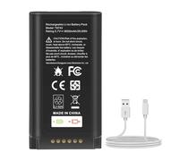 PASUKTER 8000mAh Rechargeable Battery Compatible for Eufy E340 C31 Video Doorbell,High Capacity Replacement Battery for eufy e340 battery pack with Type-C Charge Cable