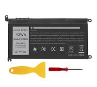 PASUKTER WDX0R Laptop Battery for Dell Inspiron 17 5000 Series 17 5765 5767 5770 5775 For Dell Vostro 5468 5568 Series For Latitude 3189 3480 3580 3379 Series[11.4V 42Wh]