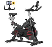 PASYOU Exercise Bike, Magnetic Resistance Stationary Bike, Indoor Cycling Bike for Home, Silent Exercise Bikes for Home, Fitness Spin Bike with LCD Monitor & iPad Holder (S20 Exercise Bike)