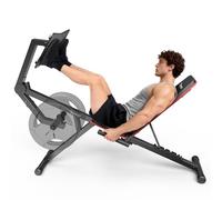 PASYOU Leg Extension Machine With 6 Adjustable Backrests, Leg Press Machine For Home Gym，Maximum Capacity & Dumbbell Weight 220LBS ,Weight Bench With Leg Curl Machine For Lower Body Exercise PM30